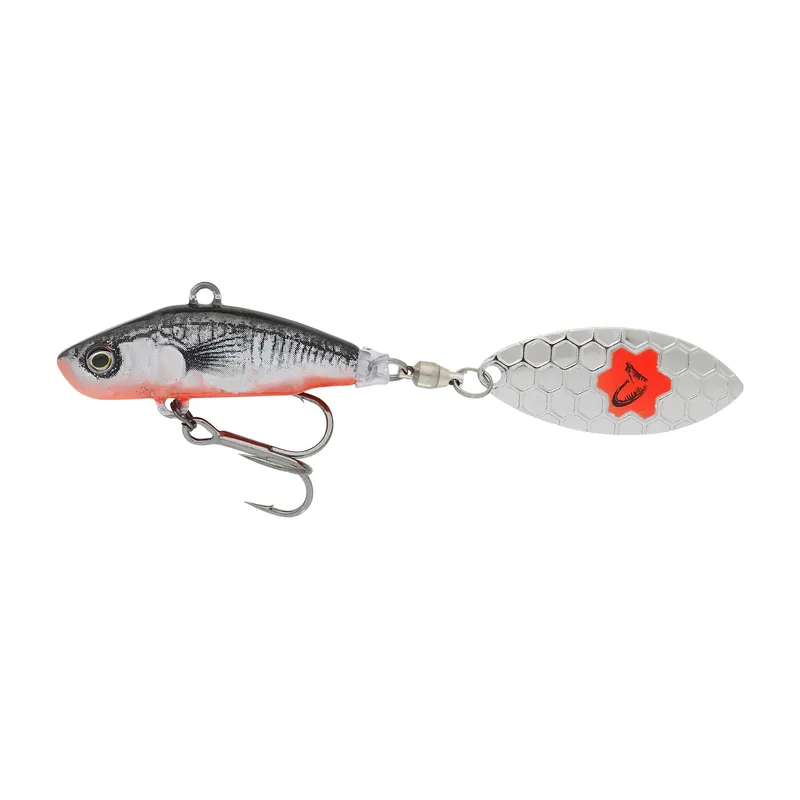 3D Sticklebait Tailspin 7,3cm - Finns tillgänglig