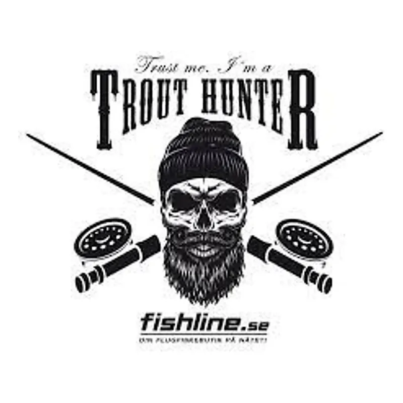 Fishline TROUTHUNTER sticker - Trygg betalning